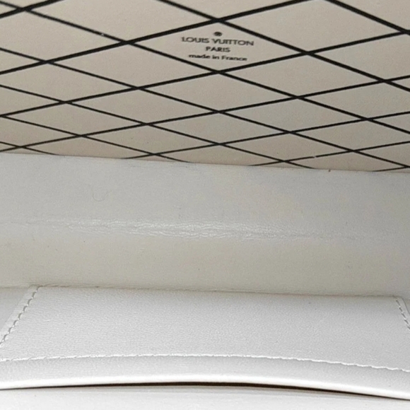 Rare! Louis Vuitton Petite Malle Handbag Limited Edition Stripes Monogram Canvas - Picture 10 of 16